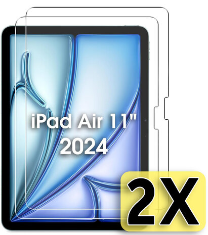 iPad Air 6 (11 inch) - Screenprotector - 2 Stuks