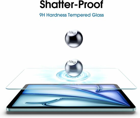 iPad Air 6 (11 inch) - Screenprotector - 2 Stuks