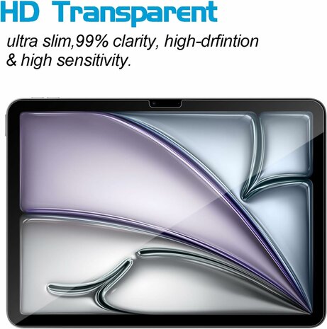 iPad Air 6 (11 inch) - Screenprotector - 2 Stuks