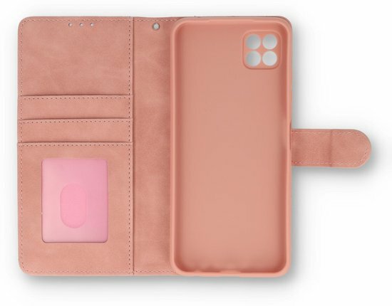 Samsung S21 FE Pale Pink &amp; Glas - Book Case