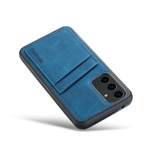 Samsung A54 - Back Cover met Kaarthouder - Navy Blue