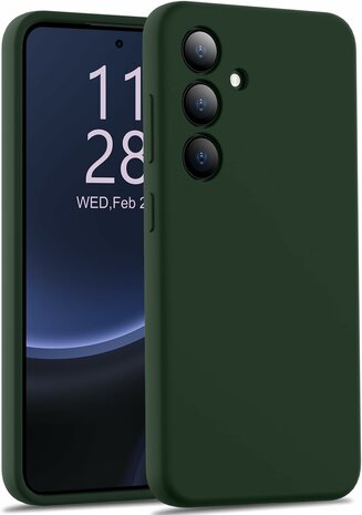 Samsung S24 Plus - Liquid Back Cover - Groen