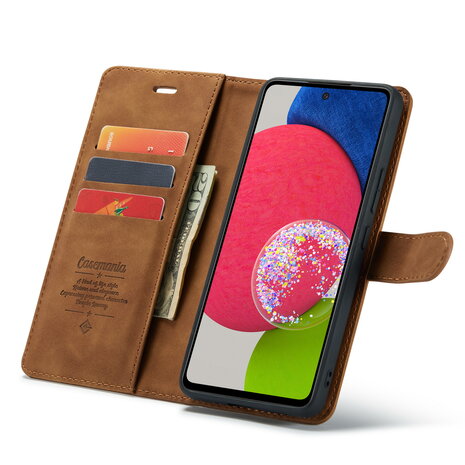 Samsung A23 5G Sienna Brown - 2 in 1 Book Case