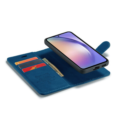 Samsung S25 - Navy Blue - 2 in 1 Book Case