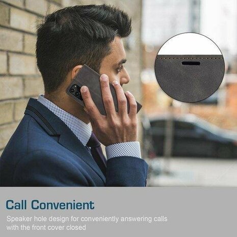 Samsung Note 20 Charcoal Gray - Book Case