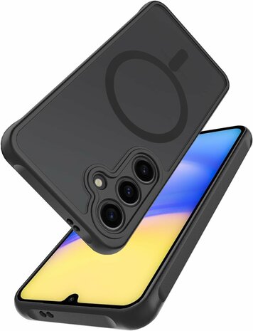 Samsung S24 - Zwart - Matte Armor - Geschikt voor MagSafe