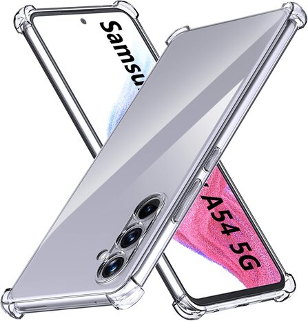 Samsung A54 - Anti Shock TPU - Transparant