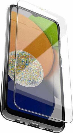 A03 - Back Cover &amp; 2x Glas - Transparant