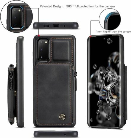 Samsung A72 Charcoal Gray - RFID Back Cover