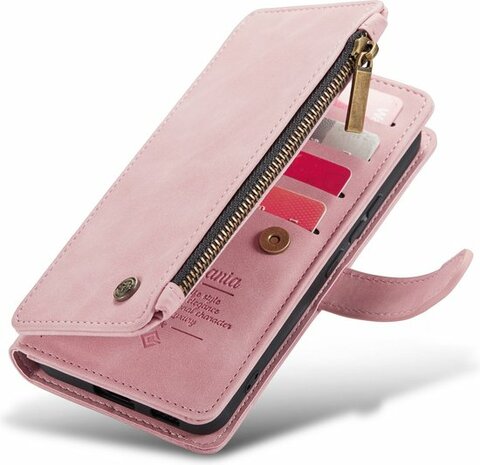 Samsung S23 Plus Pale Pink - Book Case met Rits
