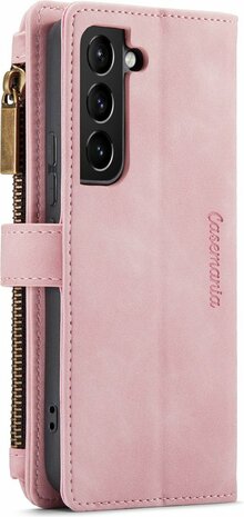 Samsung S23 Plus Pale Pink - Book Case met Rits
