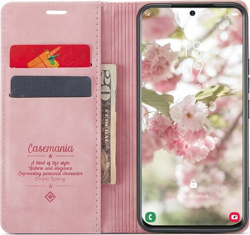 Samsung S23 Plus Pale Pink - Book Case