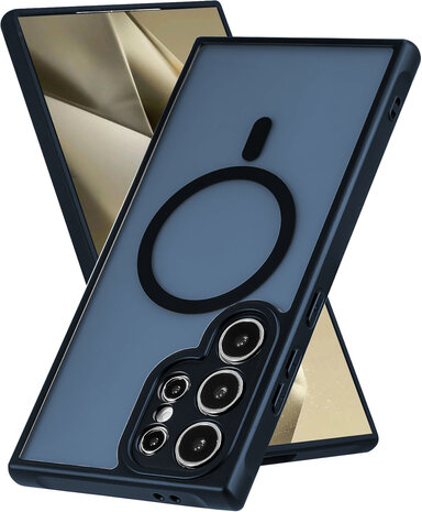 Samsung S23 Ultra - Matte MagSafe Armor - Blauw