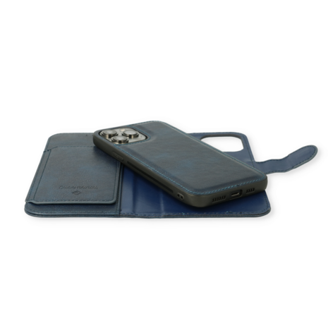 iPhone 13 Pro Blauw - 2 in 1 HQ Book Case met Extra Vakken