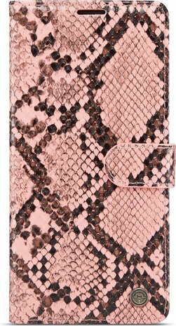 Samsung S10 Plus Roze - Slangen Book Case