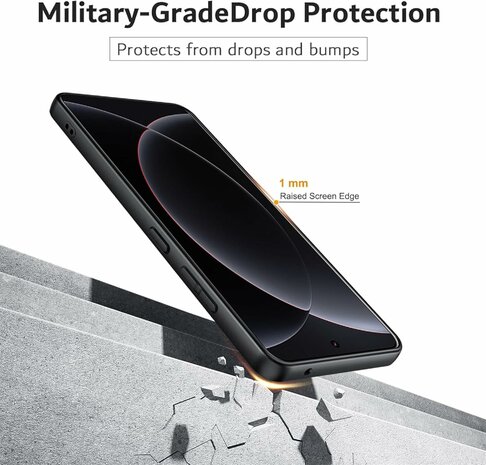 XIaomi 15 Ultra - Back Cover &amp; Glas - Zwart