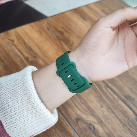 Hoco Flexible WA 15 Watch Bandje - Geschikt voor Watch - 38MM / 40MM / 41MM - Groen