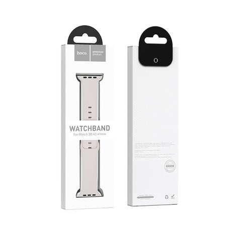 Hoco Flexible WA 15 Watch Bandje - Geschikt voor Watch - 38MM / 40MM / 41MM - Groen