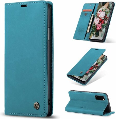 Samsung A72 Sky Blue - Book Case