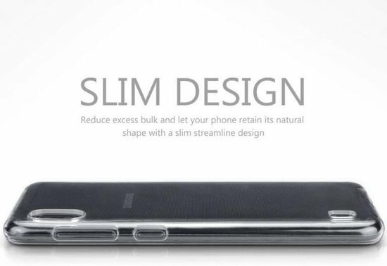 Samsung A10 - Siliconen Back Cover - Transparant