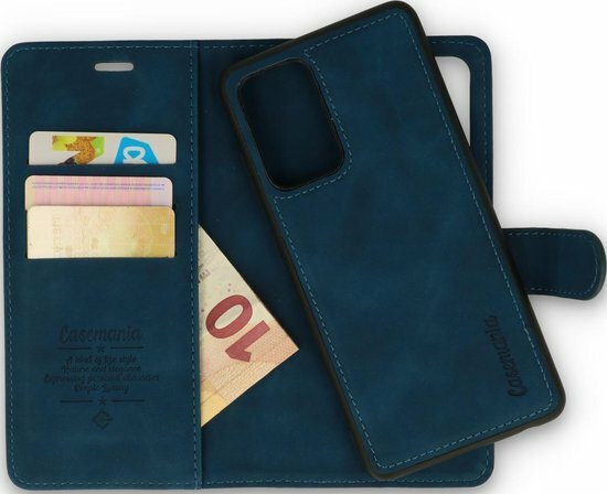 Samsung A42 Navy Blue - 2 in 1 Book Case