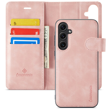 Samsung A16 - 2 in 1 Book Case - Pale Pink