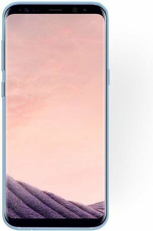 Samsung S8 - Glitter Back Cover - Blauw