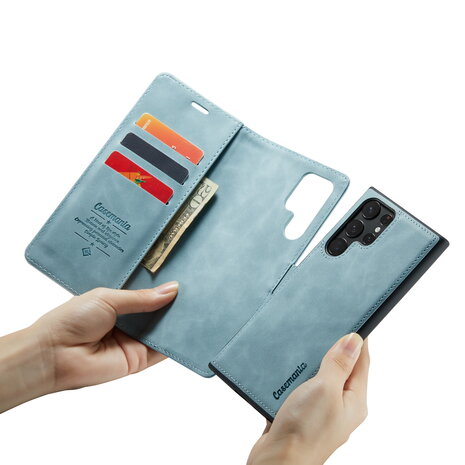 Samsung S20 Ultra Aqua Blue - 2 in 1 Book Case