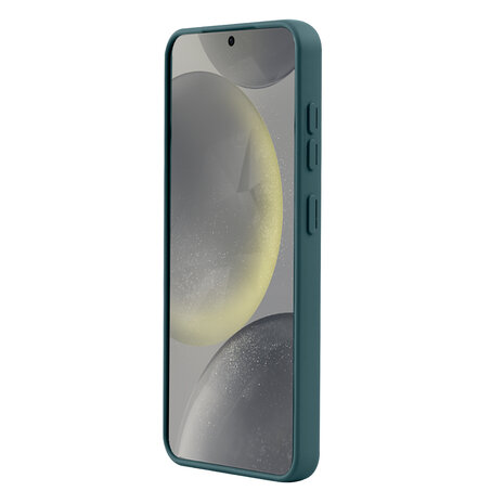 Samsung S25 - Donker Groen - Camera Siliconen MagSafe Back Cover