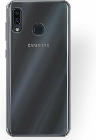 Samsung A20e - Siliconen Back Cover - Transparant