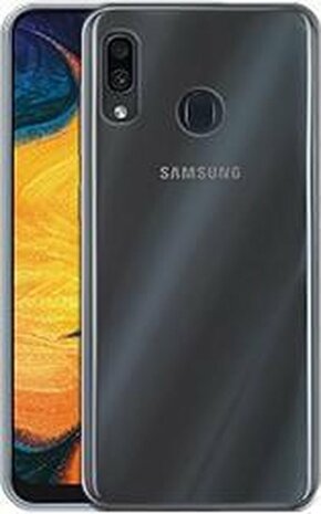 Samsung A20e - Siliconen Back Cover - Transparant