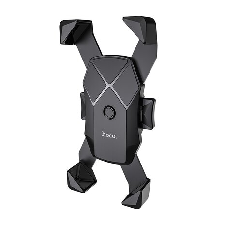 Hoco Telefoonhouder - Universeel GSM houder voor Fiets en Motor - Zwart - Veilig Handsfree Stuurhouder - Light Ride
