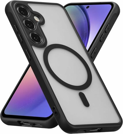 Samsung S24 FE - Zwart - Matte Armor - Geschikt voor MagSafe