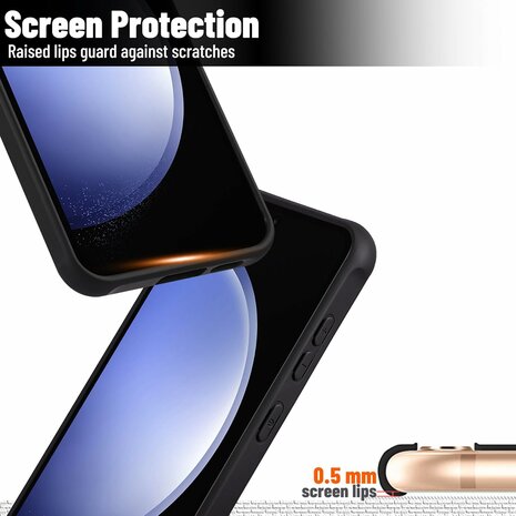 Samsung S25 - Matte MagSafe Armor - Zwart