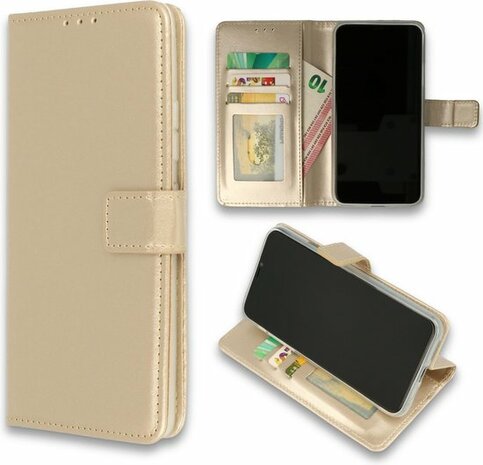 Samsung S21 Plus - Book Case - Goud