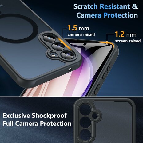 Samsung S23 - Matte MagSafe Armor - Blauw