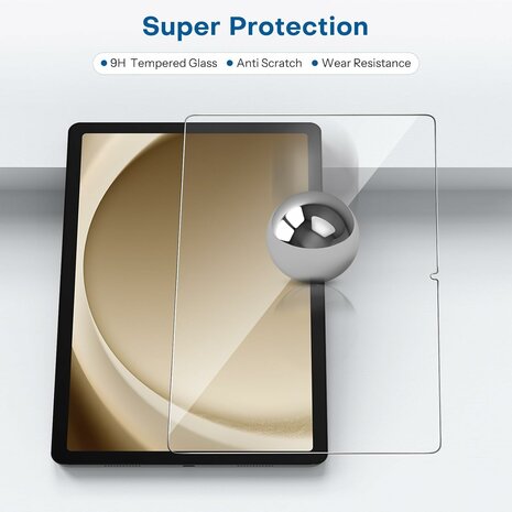 Samsung Tab A9 Plus (11 inch) - Screenprotector - 2 Stuks