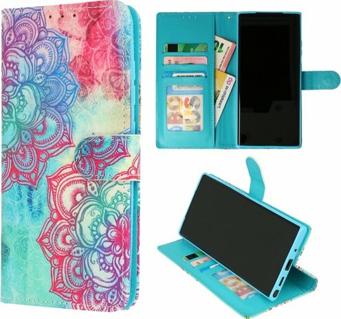 Samsung A23 met Mandala Print - Book Case
