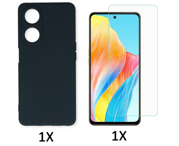 Reno 8T - Back Cover &amp; Glas - Blauw