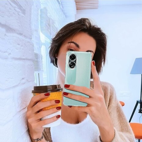Oppo A58 4G - Anti Shock &amp; 2x Glas - Transparant