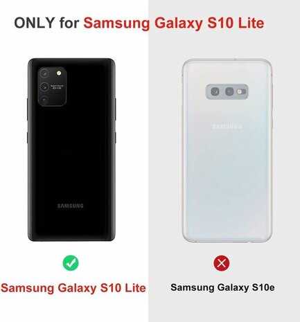 Samsung S10 Lite Roségoud - HQ Rits Book