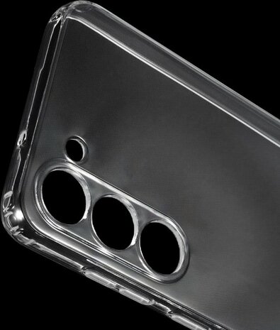 Samsung S23 - Siliconen Back Cover - Transparant