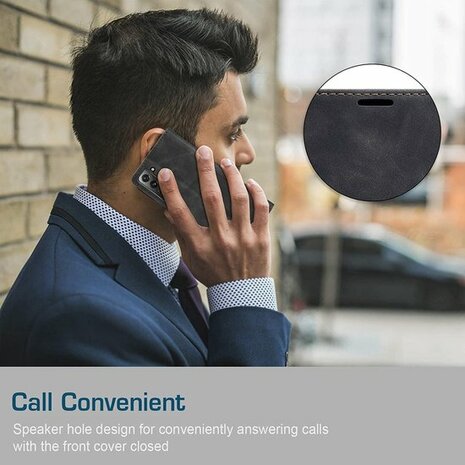 Samsung S21 Plus Charcoal Grey - Book Case