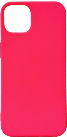 iPhone 14 - HQ TPU Back Cover - Neon Roze
