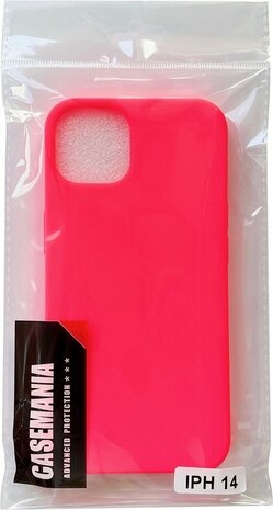 iPhone 14 - HQ TPU Back Cover - Neon Roze