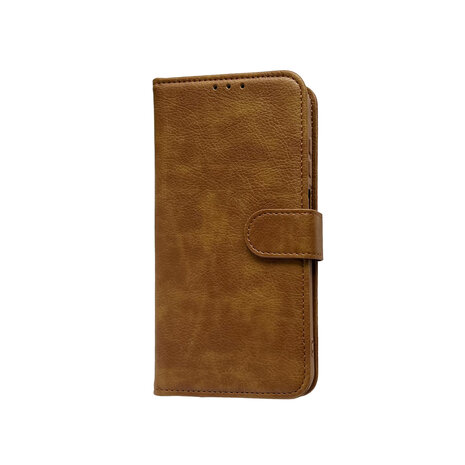 Samsung S25 - Bruin - Book Case