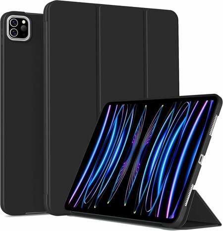 iPad Air (13 inch 2024 &amp; 2025) - Zwart - Smart Cover
