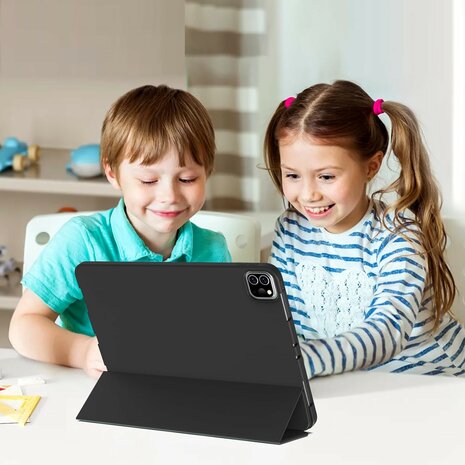 iPad Air (13 inch 2024 &amp; 2025) - Zwart - Smart Cover