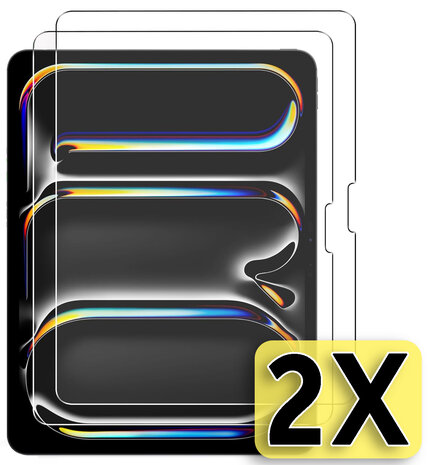 iPad Pro 11 2024 - Screenprotector - 2 Stuks