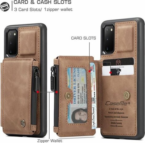 Samsung A72 Sienna Brown - RFID Back Cover